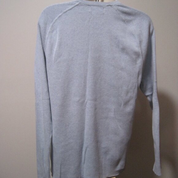 Banana Republic Shirt Women's Small Blue White Top Long Sleeve Casual Ladies - Picture 7 of 10